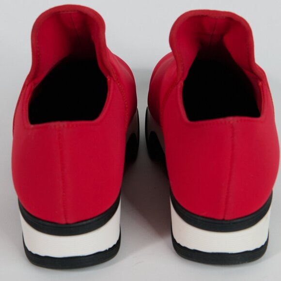 iRi - WES I Red Low Top Sneakers - NWOT -  Size 37.5 - Picture 2 of 4